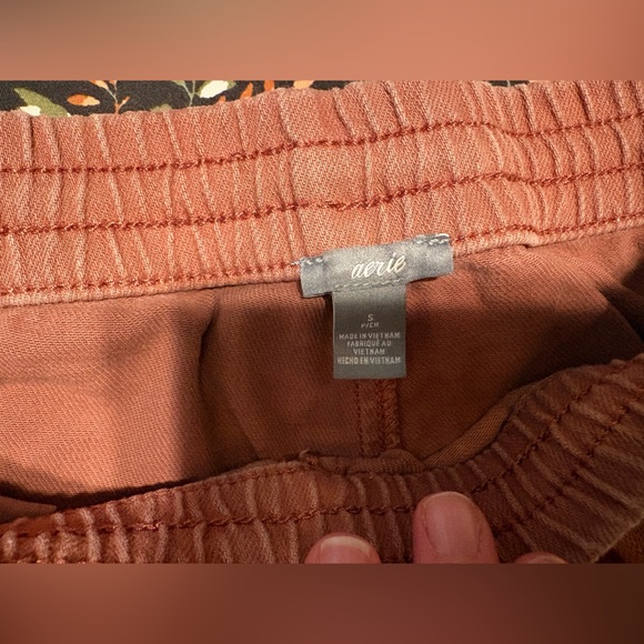 Aerie Women's Size Small Dusty Pink Drawstring Shorts - Picture 4 of 8